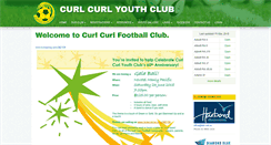 Desktop Screenshot of curlcurlyouthclub.com.au